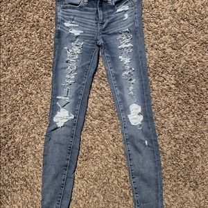 American Eagle Jeggings 0